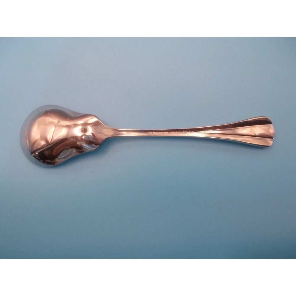International Stainless Lyon New Dawn Sugar Shell Spoon 18-8 Korea Flatware